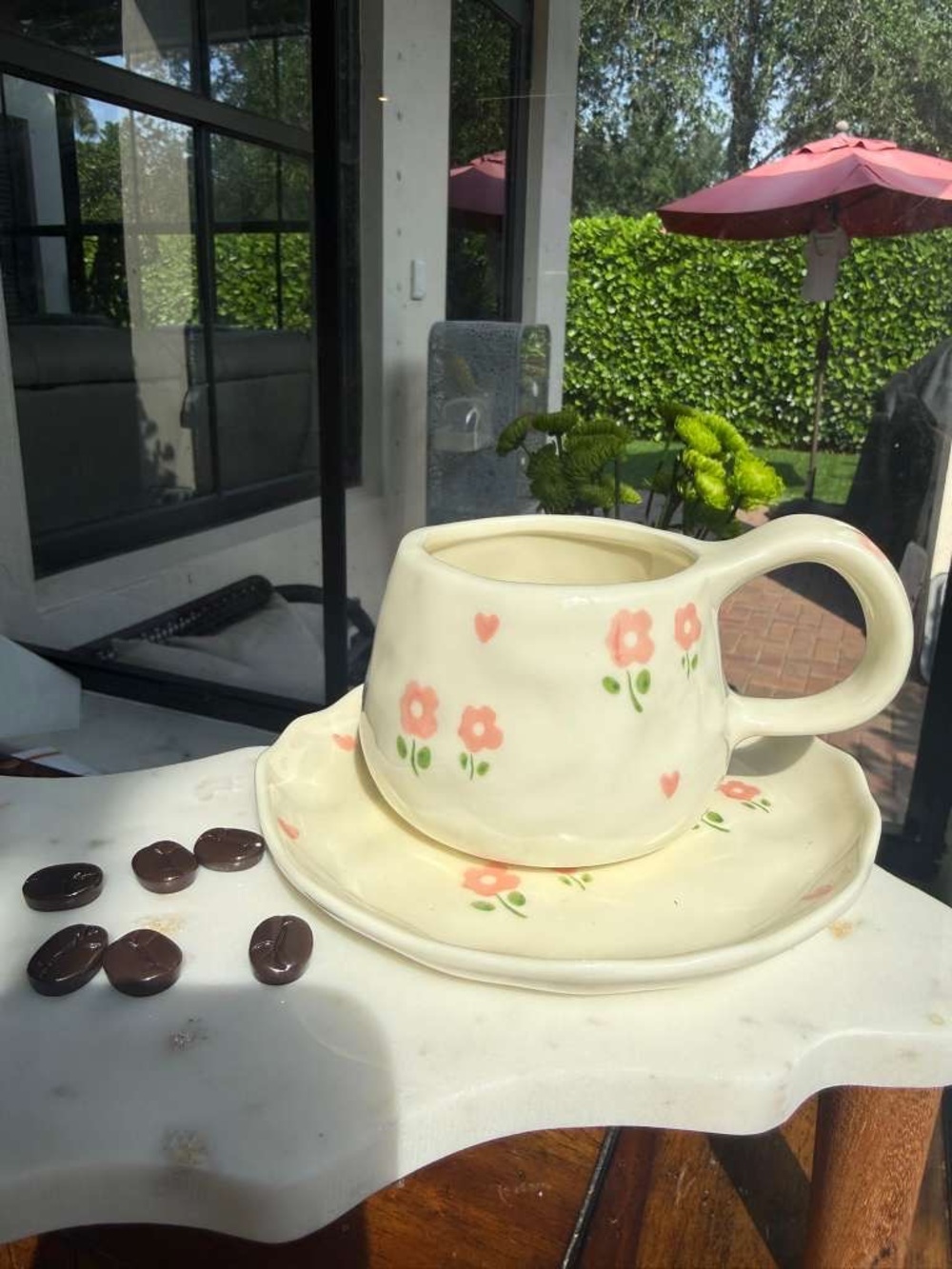 ceramic coffee set